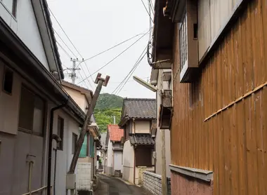 Vieux village désert, Nakadori, Goto