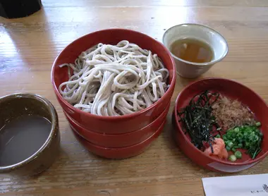 Les Wanko soba de Morioka