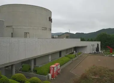 L'extérieur du musée du fer de Kamaishi