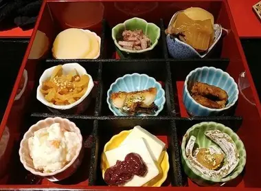 Assortiment de petites spécialités japonaises