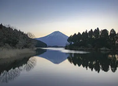 Vue sur le mont Fuji
