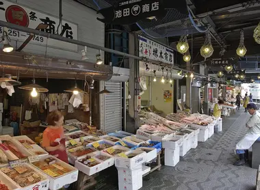 Marché aux poissons de Nijô