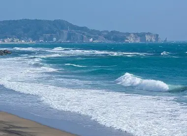La plage Hebara, Chiba