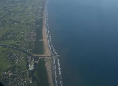 La plage de Kujyūkuri, Chiba