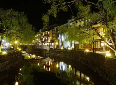 Kinosaki onsen by night