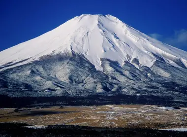 Le Mont Fuji en hiver