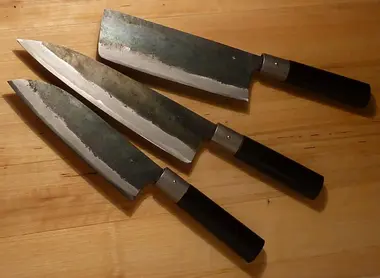 Les couteaux artisanaux de la préfecture de Kochi.