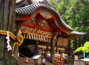 Sanctuaire Fuji sengen-jinja à Fujiyoshida