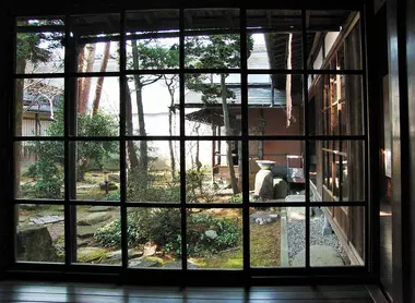 Le jardin intérieur de la maison Kusakabe