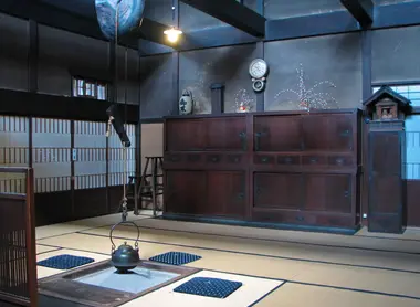 L'intérieur de la maison Kusakabe