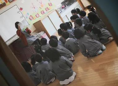 Kamishibai à l'école