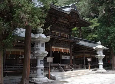 Le temple Suwa Taisha