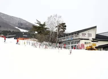 La station de ski du mont Bandai