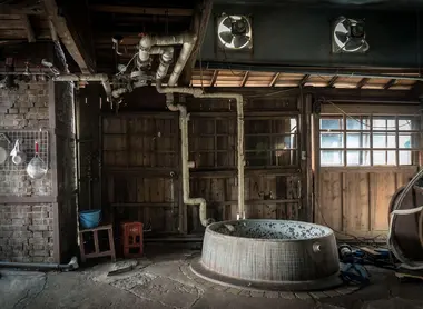 La fabrique de Saké de Shirakawa