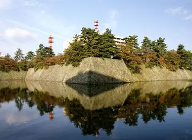 Les ruines du château de Fukui Château de Fukui