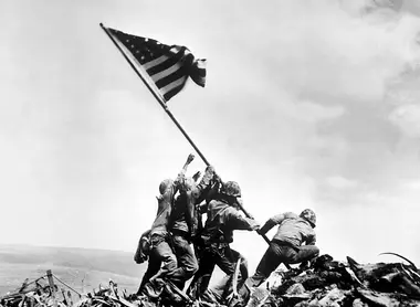 La célèbre photo de la bataille