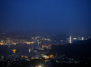 Vue sNagasaki depuis le mont Inasa Vue sur Nagasaki depuis le mont Inasa