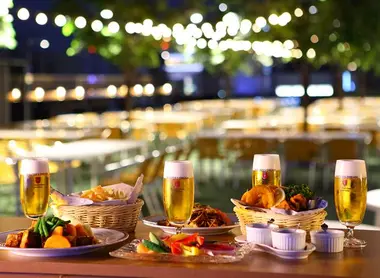 Ginza sky beer terrace Ginza sky beer terrace