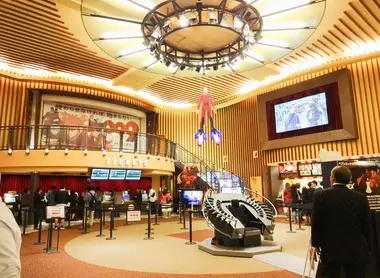 L'accueil du cinéma Shinjuku Wald 9 L'accueil du cinéma Shinjuku Wald 9
