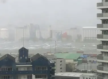 La mer envahit les terres