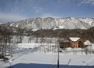 Le lac Aoki en hiver