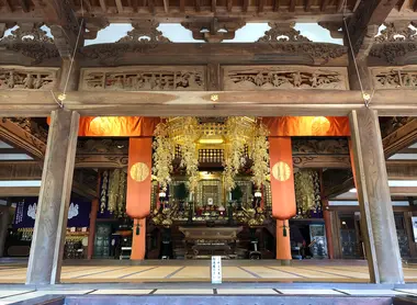 Aperçu de l'intérieur du Soji-ji