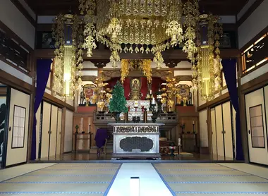 Intérieur du temple Soji-ji Intérieur du temple Soji-ji