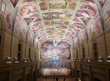 Reproduction de la Chapelle Sixtine en taille réelle