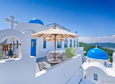 L'hôtel Villa Santorini