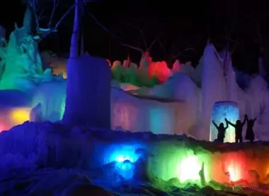  Les illminations vont vivre la forêt de glace depuis 1971