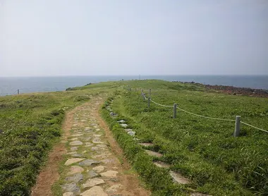 Tsunoshima au bord de la mer