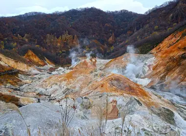 La vallée de l'enfer, Noboribetsu Onsen, Hokkaido_J La vallée de l'enfer, Noboribetsu Onsen, Hokkaido_J