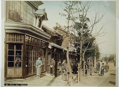 Kusakabe_Kimbei_Honcho_Dori_Yokohama Kusakabe_Kimbei_Honcho_Dori_Yokohama