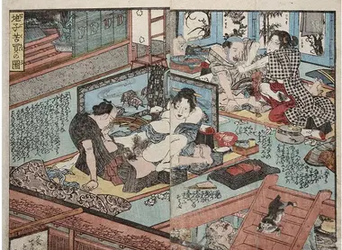 Shunga d'Utagawa Kuniyoshi