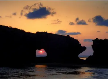 Coucher de soleil au cap Maeda Coucher de soleil au cap Maeda