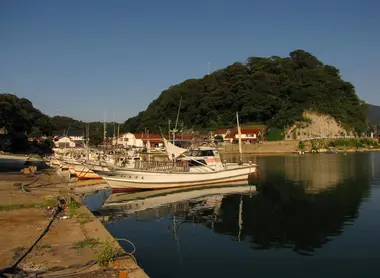 Le port de Yunotsu onsen Le port de Yunotsu onsen