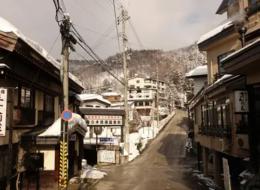 Nozawa onsen en hiver Nozawa onsen en hiver