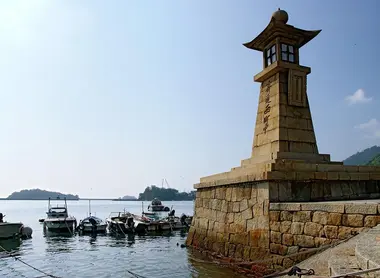 Le vieux phare de pierre de Tomonoura