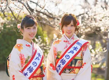 Les ambassadrices du festival des pruniers de Mito Les ambassadrices du festival des pruniers de Mito