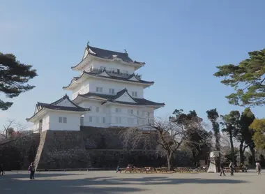 Le donjon du chateau d'Odawara Le donjon du chateau d'Odawara