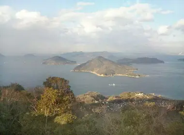 Vue sur l'ile d'Awashima 