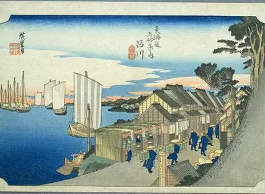 800px-Tokaido01_Shinagawa