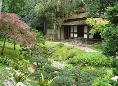 Le village japonais du jardin Albert Kahn