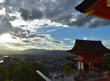 View of Kyoto from Kiyomizu-dera