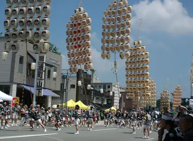 Akita Kanto matsuri le jour
