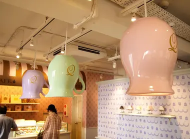 La décoration étonnante du Q-POT Café