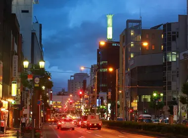 Yamagata de nuit Yamagata de nuit