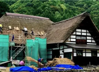 Les maisons traditionnelles de type Magariya à Minami-Aizu Les maisons traditionnelles de type Magariya à Minami-Aizu