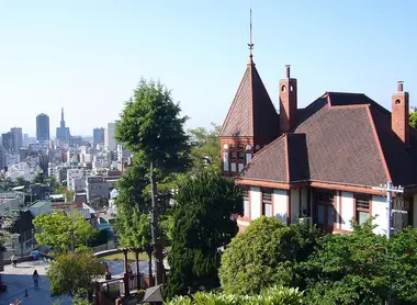 El barrio Kitano Ijinkan, donde residían los comerciantes extranjeros, Kōbe El barrio Kitano Ijinkan, donde residían los comerciantes extranjeros, Kōbe