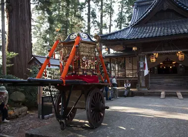 Johana hikiyama-matsuri, mikoshi 